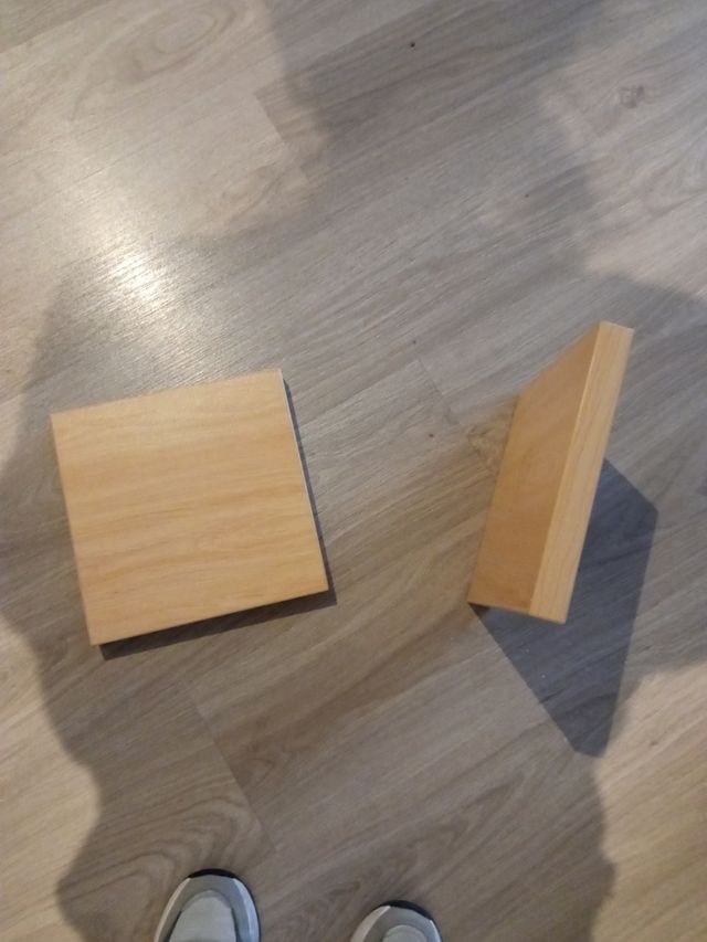 Baldas melamina color abedul