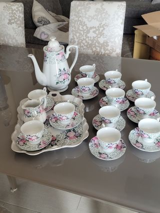 Servizio caffè porcellana x 12