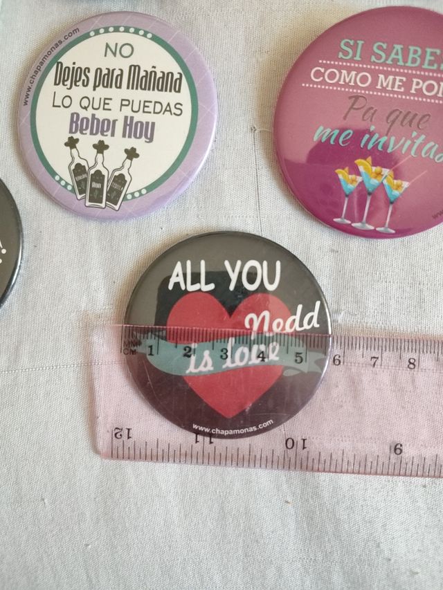 9 Chapas boda/despedida de soltero/a