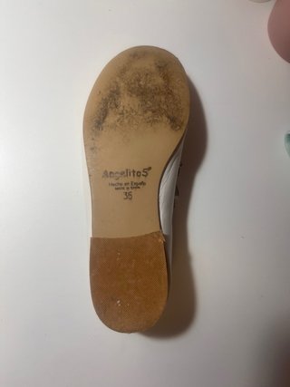 Zapato blanco niña