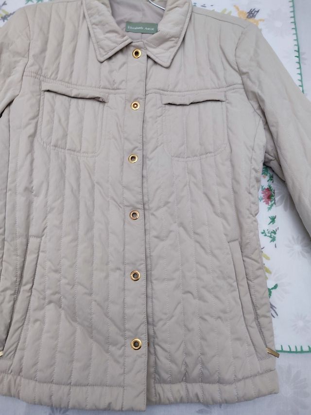 Giacca imbottita beige Elizabeth Ascot N° 50