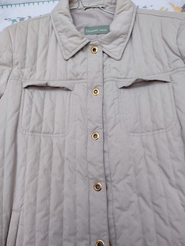 Giacca imbottita beige Elizabeth Ascot N° 50
