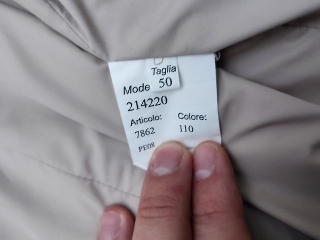 Giacca imbottita beige Elizabeth Ascot N° 50