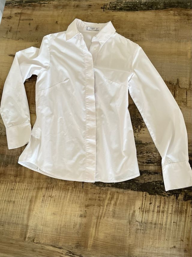 Camisa blanca Mango tallas S