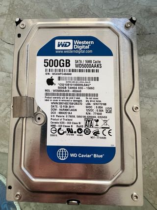 Disco hdd sata 500 gb wd blue