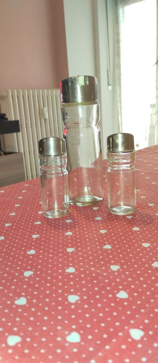Set olio, sale e pepe