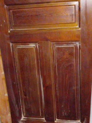 Puertas madera maciza corredera