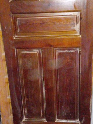 Puertas madera maciza corredera