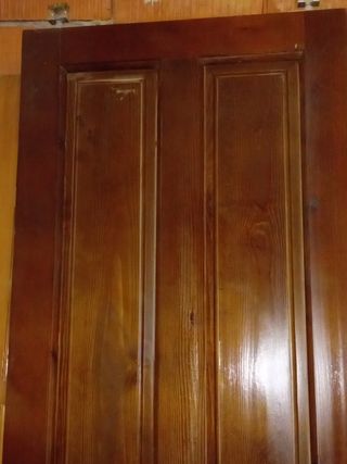 Puertas madera maciza corredera