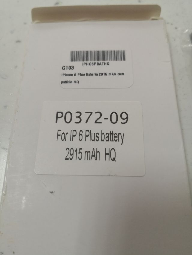 Batería IPHONE 6 plus