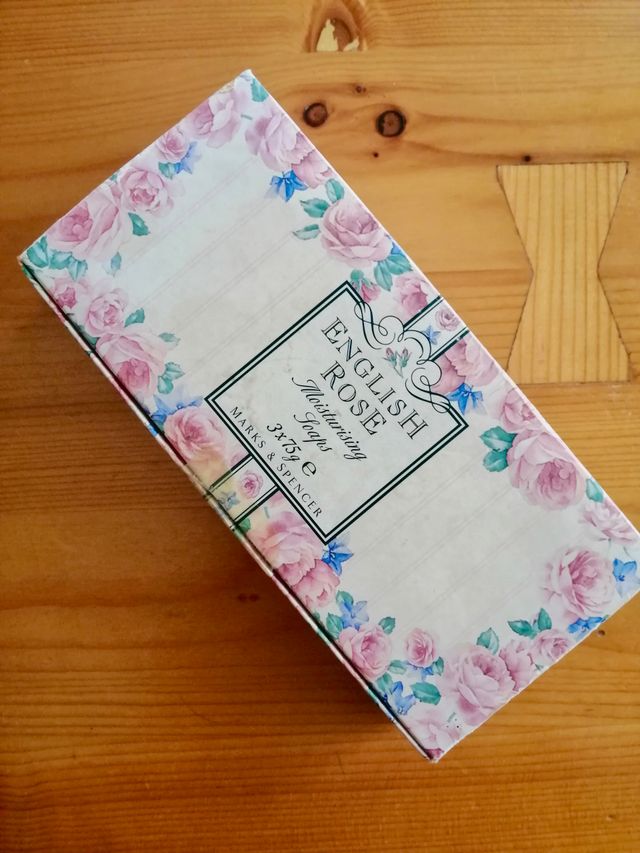 Caja jabones Marks & Spencer English Rose