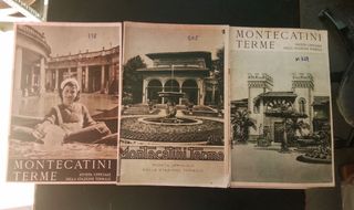 Riviste Montecatini terme anno 1940