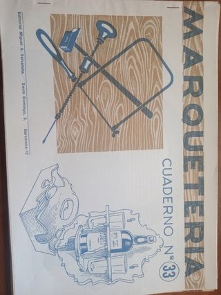 Cuadernos marqueteria