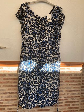 Vestido animal print