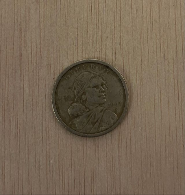 Moneda EEUU 1 Dolar Nativos Americanos