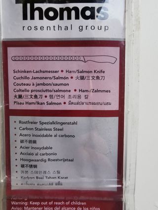 CUCHILLO JAMONERO/SALMON THOMAS ROSENTHAL GROUP