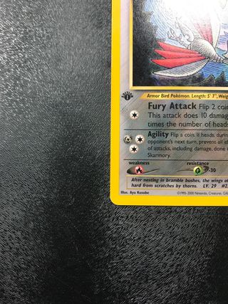 Skarmory 1ed Neo Revelation - Cartas Pokemon