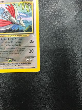 Skarmory 1ed Neo Revelation - Cartas Pokemon