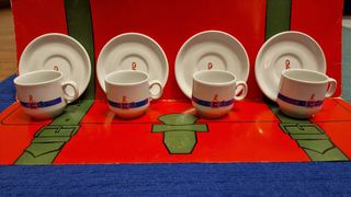 Set di 4 tazzine e 4 piattini "Roberta di Camerino