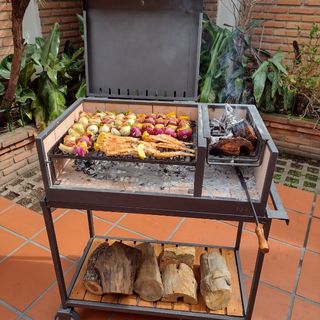 Barbacoa con techo Paraná