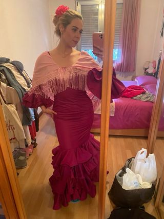 Traje de flamenca