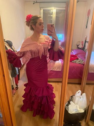 Traje de flamenca