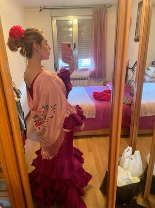 Traje de flamenca