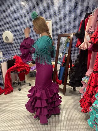 Traje de flamenca