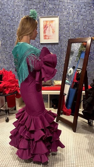 Traje de flamenca
