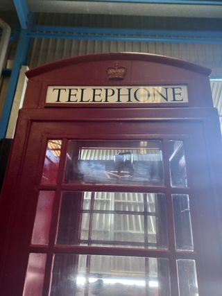 CABINA TELEFONICA INGLESA ORIGINAL