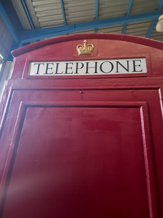 CABINA TELEFONICA INGLESA ORIGINAL