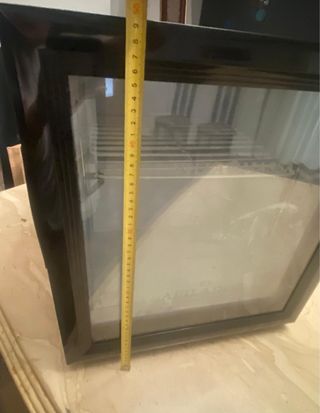 Nevera expositora con luz