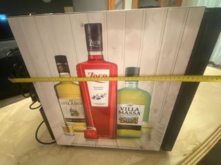 Nevera expositora con luz