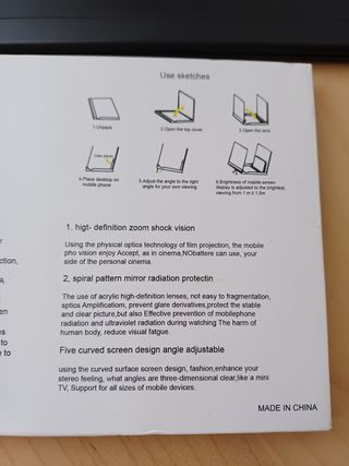 Lupa para teléfonos móviles