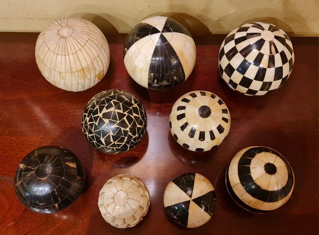 Colección bolas madera/hueso