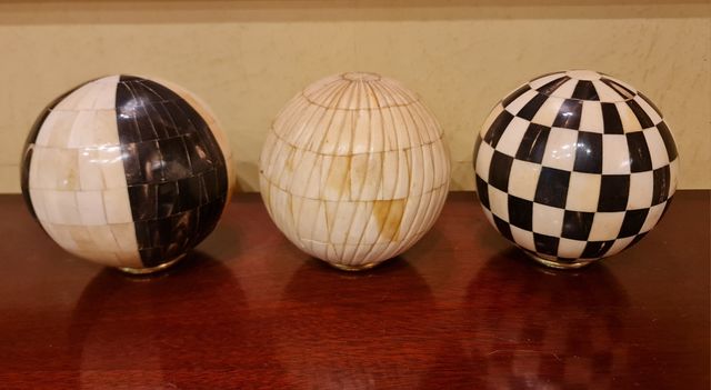 Colección bolas madera/hueso