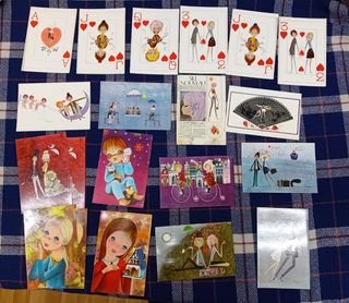 20 postales Ediciones Reni serie c