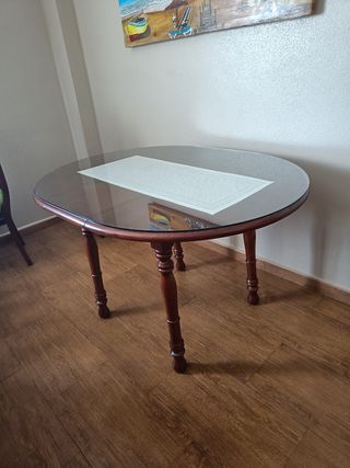 Mesa salón extensible