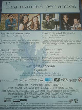 DVD Stagioni 1/2/3 Una mamma per amica Gilmore NEW