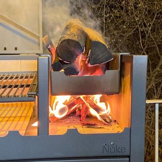 Barbacoa con techo Delta