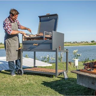 Barbacoa con techo Delta