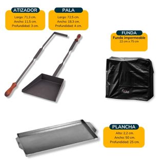 Barbacoa con techo Delta