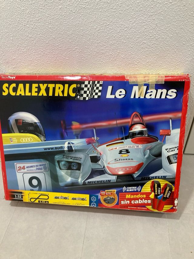 Scalextric Le Mans completo + Audi R8 + cuentavuel