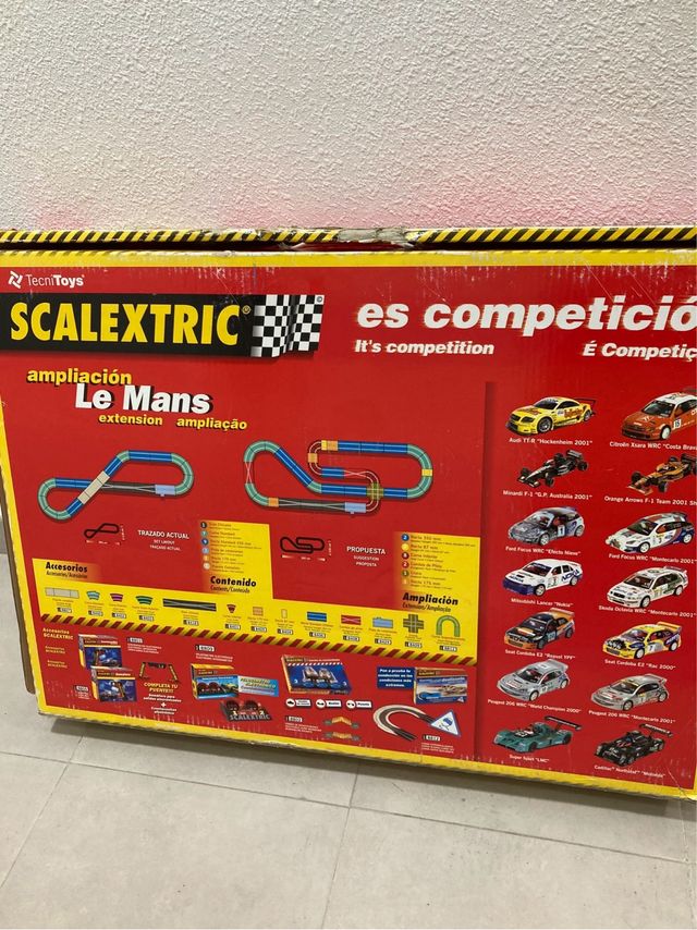 Scalextric Le Mans completo + Audi R8 + cuentavuel