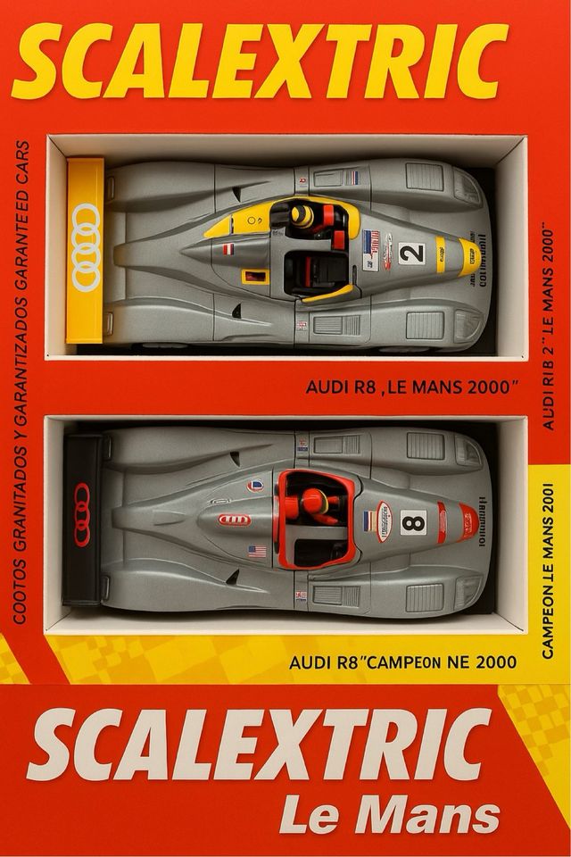 Scalextric Le Mans completo + Audi R8 + cuentavuel