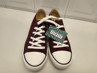 Zapatillas Mustang lona nuevas 43