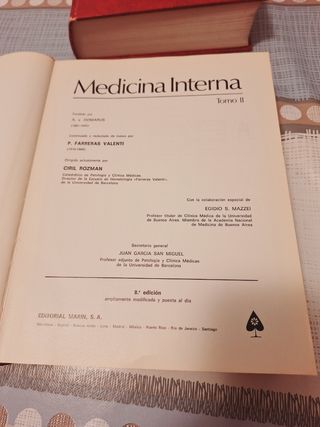 Medicina Interna FARRERAS ROZMAN Tomos I/II