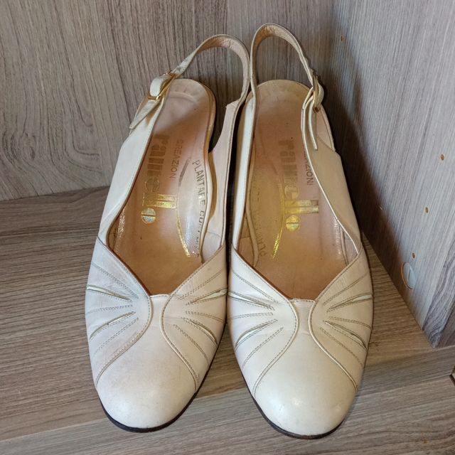 Décolleté color panna, numero 34, CreazioniRamello