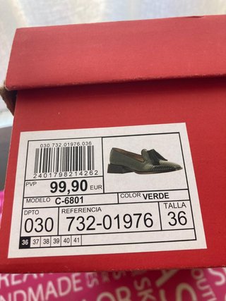 Zapatos Wonder verde