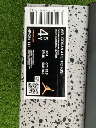 Jordan 4 Military Blue 36.5